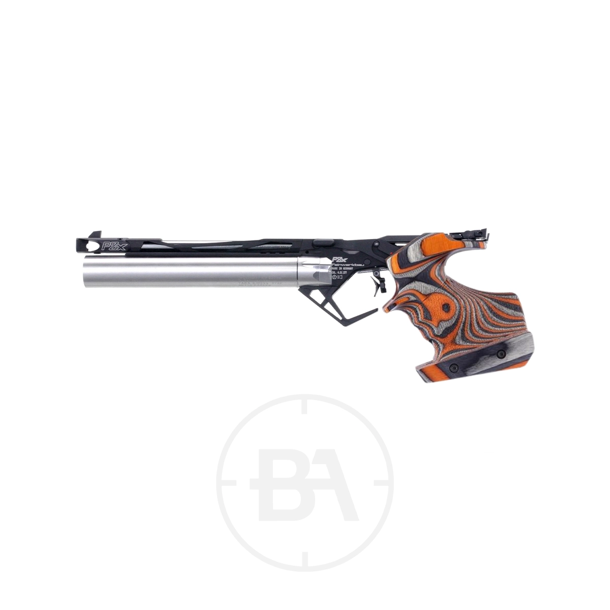 Feinwerkbau P X Standard Barrel Laminated Orange Bristol Airguns