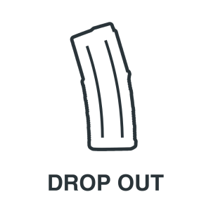 Drop out mag