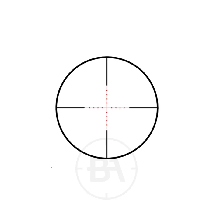 Hawke Fast Mount 3-9 x40 AO Mil Dot With Picatinny Mounts - Image 2