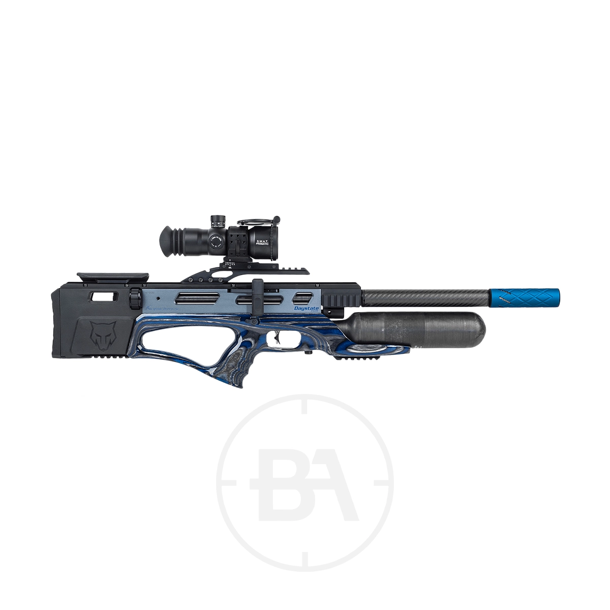 Daystate Alpha Wolf Blue Special Edition PCP Air Rifle - BRISTOL AIRGUNS