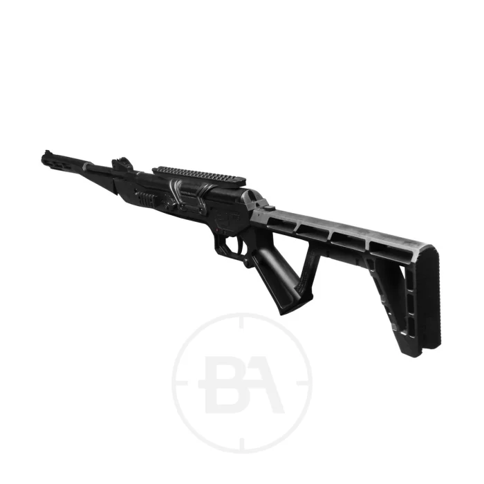 Black Bunker BM8 Folding Gas Ram Air Rifle With Hard Case - Image 7