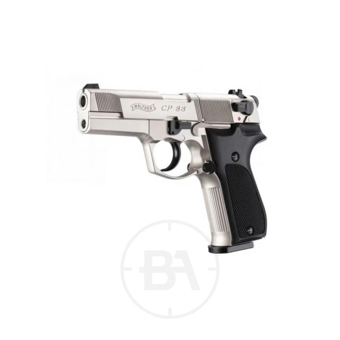 Walther CP88 3.5" CO2 Pistol Nickel Finish - Image 2