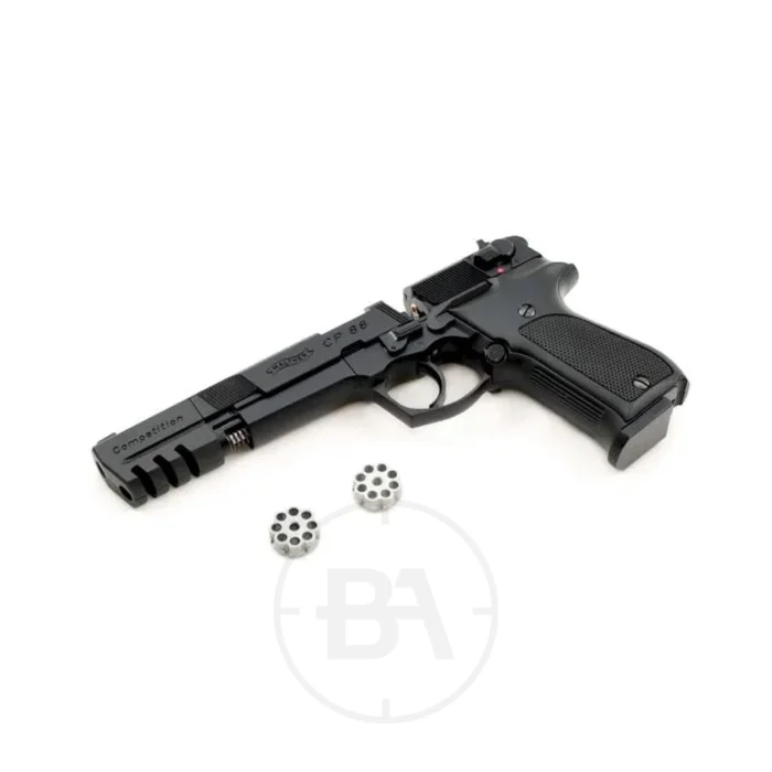 Walther CP88 Competition CO2 Pistol Black - Image 2