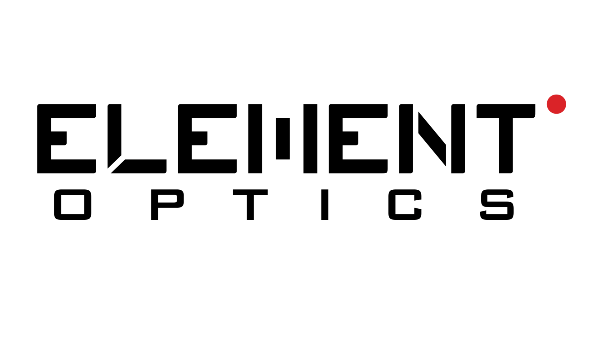 The word "REC" in bold black letters is displayed with a red dot to the right, resembling a recording indicator and echoing the precision found in Elements Optics designs.
