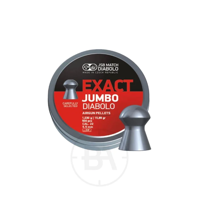 JSB Exact Jumbo Diabolo Pellet .22 15.89 gr (500)