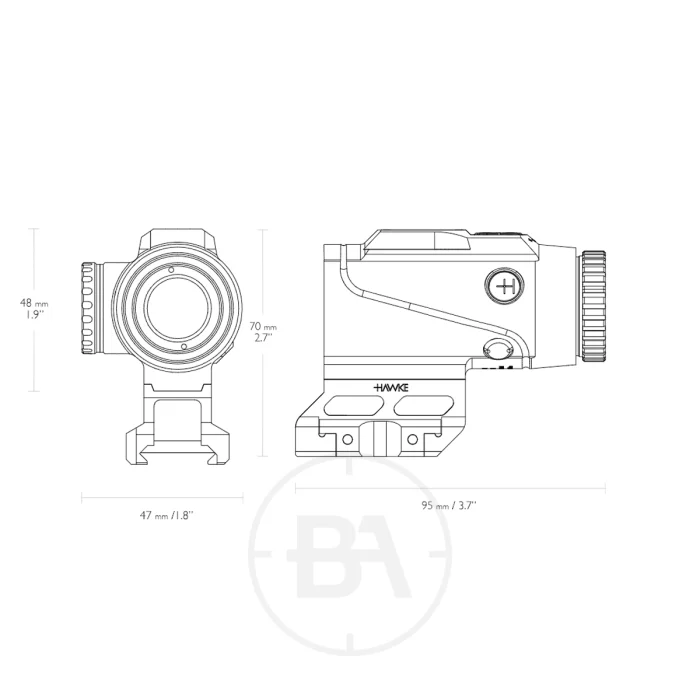 Fast Acquisition 4x24 Prism Sight - Image 5