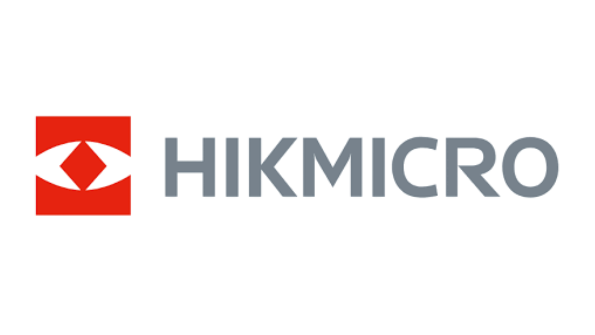 HIKMICRO Stellar Pro 35mm SQ35 Thermal Rifle Scope 2 HIKMICRO logo with a red square icon containing an abstract eye design, followed by the brand name in gray uppercase letters on a transparent background.