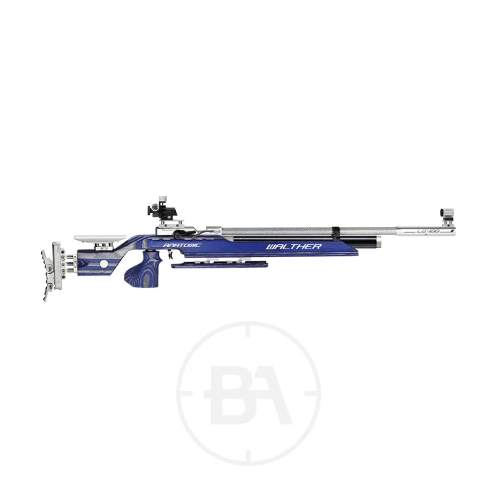 Walther LG400 Anatomic M Competition Air Rifle Blue