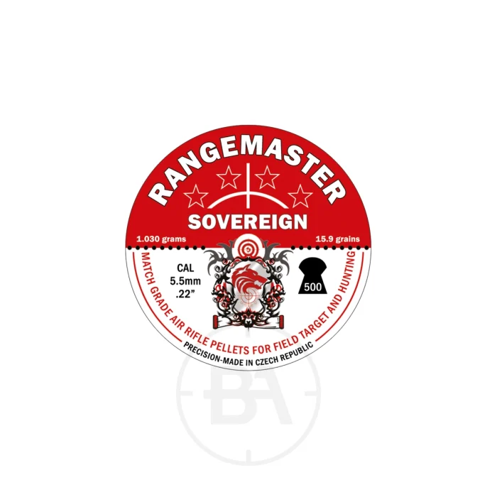 Rangmaster Sovereign .22 , 15.89gr 5.50 (500)