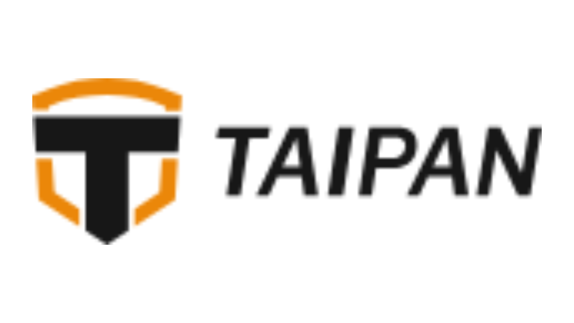 Taipan Veteran II Tactical Regulated PCP Air Rifle 2 The image shows a black and orange Taipan logo next to the word "TAIPAN" in bold uppercase letters.