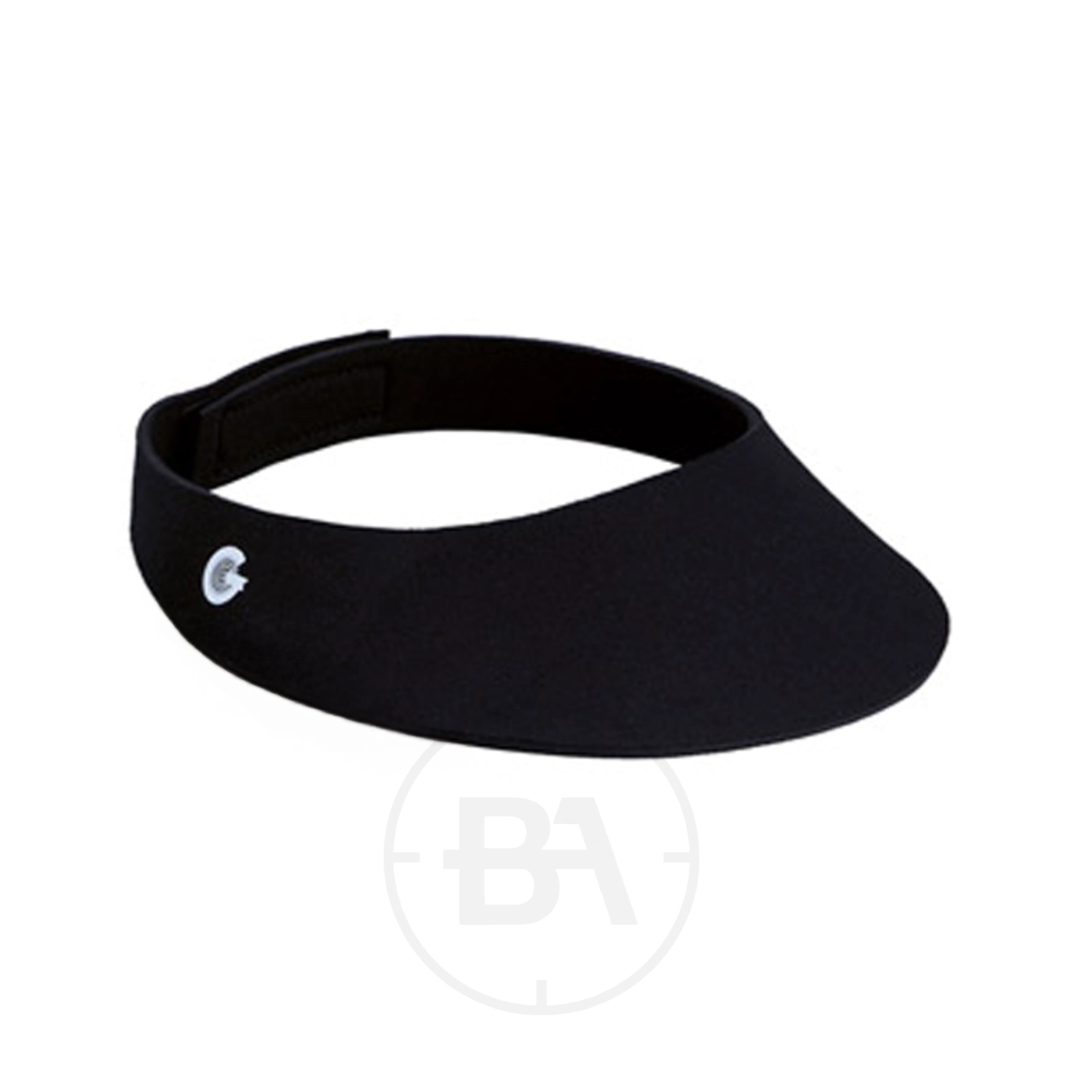 Gehmann Shooting Visor 5 The Gehmann Shooting Visor is plain black with a small white logo on the left side and features an adjustable strap at the back.