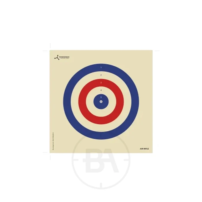 Red, White & Blue 17cm Card Targets (25)